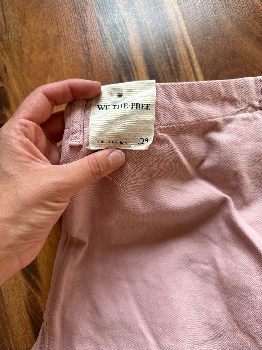 Free People We The Free The Lotus Jean NWT in Lilac Size 29 - Picture 8 of 8